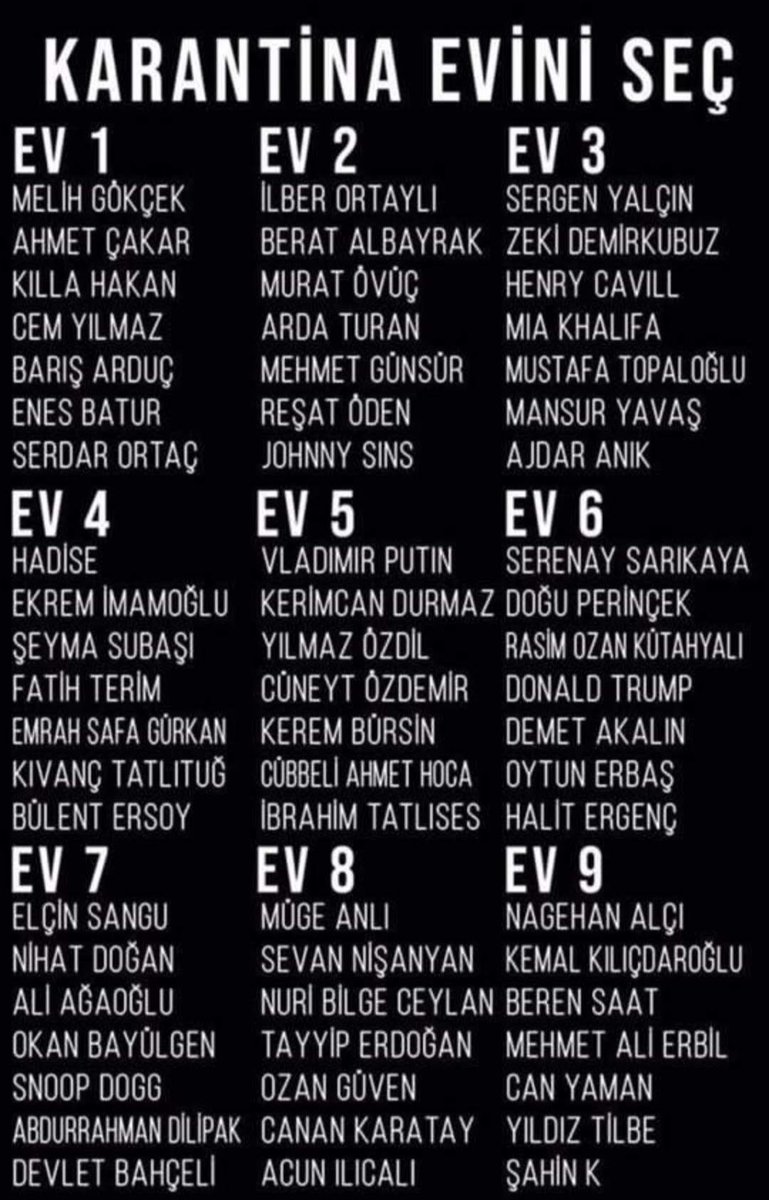 abdullah_erturk's tweet photo. @cuneytozdemir abi listede sen de varsın https://t.co/xvh6fE0tW0