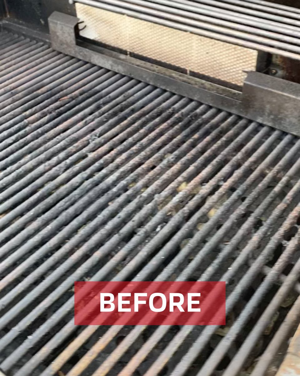 grillbots's tweet photo. Are you cleaning your #grill regularly? You can keep your grill in tip top shape, with the help of a #grillbot. Check out these before & after photos to see the difference for yourself.
https://t.co/OPihvXbuIK https://t.co/H8oKpuzXOn