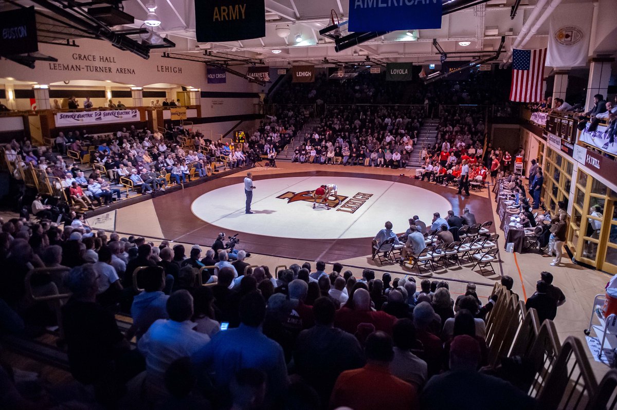 Lehigh Wrestling on Twitter "Always love competing in a packed Leeman