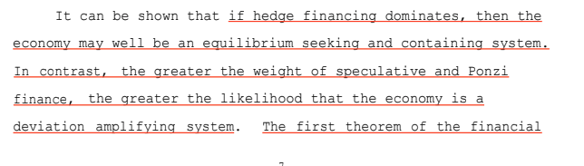 7/ If most entities are hedge entities, the economy can be accurately modeled by an equilibrium seeking model (which most economic models are)Narrator: But most entities aren't hedge entities...
