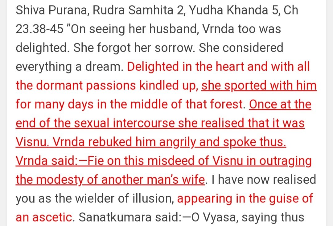 Brahma is one of the main gods in Hinduism and he married his own daughter Vishnu (another important god) disguised himself as the husband of a chaste lady, Vrinda, and made her have sexual intercourse with him for a good amount of days in a forest...