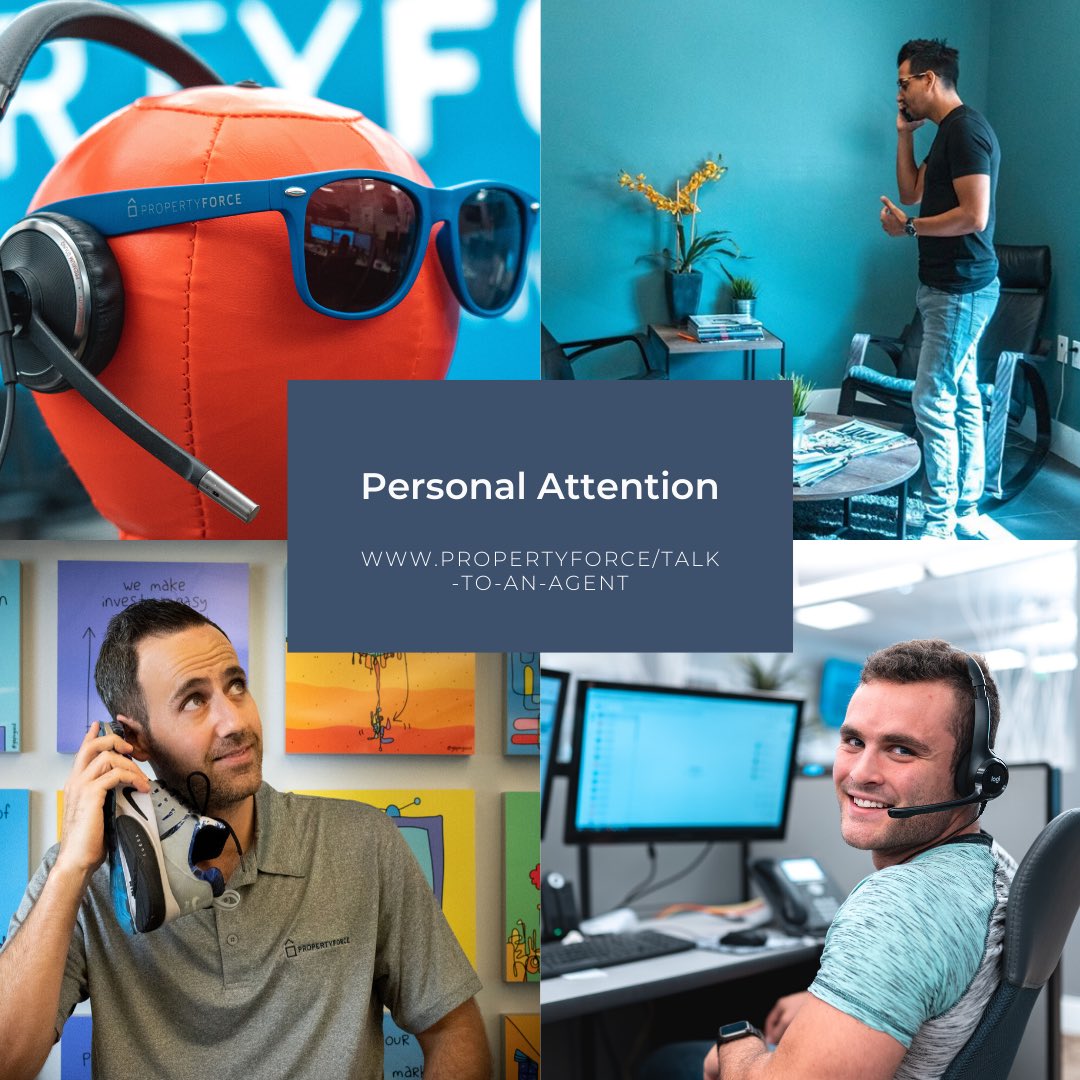 #DidYouKnow when you reach out to PropertyForce, you get matched with your very own personal agent who will be with you step-by-step for your first deal through your hundredth? Investor relationships come first!