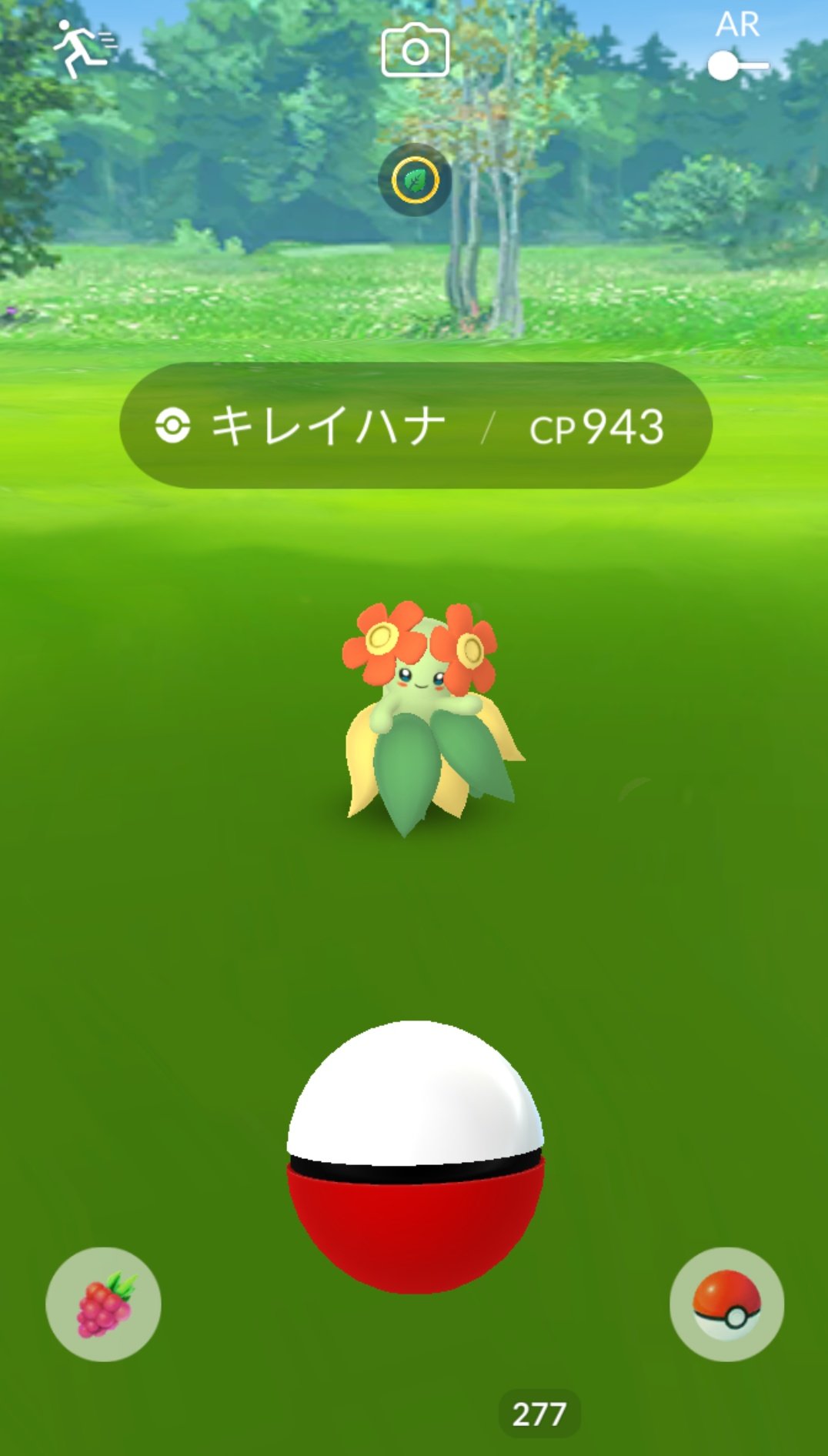 かっちゃん ８ ６ ８gofest札幌 昨日ポケモンｇｏで野生では初めてゲットしたポケモン キレイハナ タスク ハートを５個獲得する のタスクを達成して モンスターボールとパイルのみを３個ずつ使ってゲットしました 本来ならキレイハナは