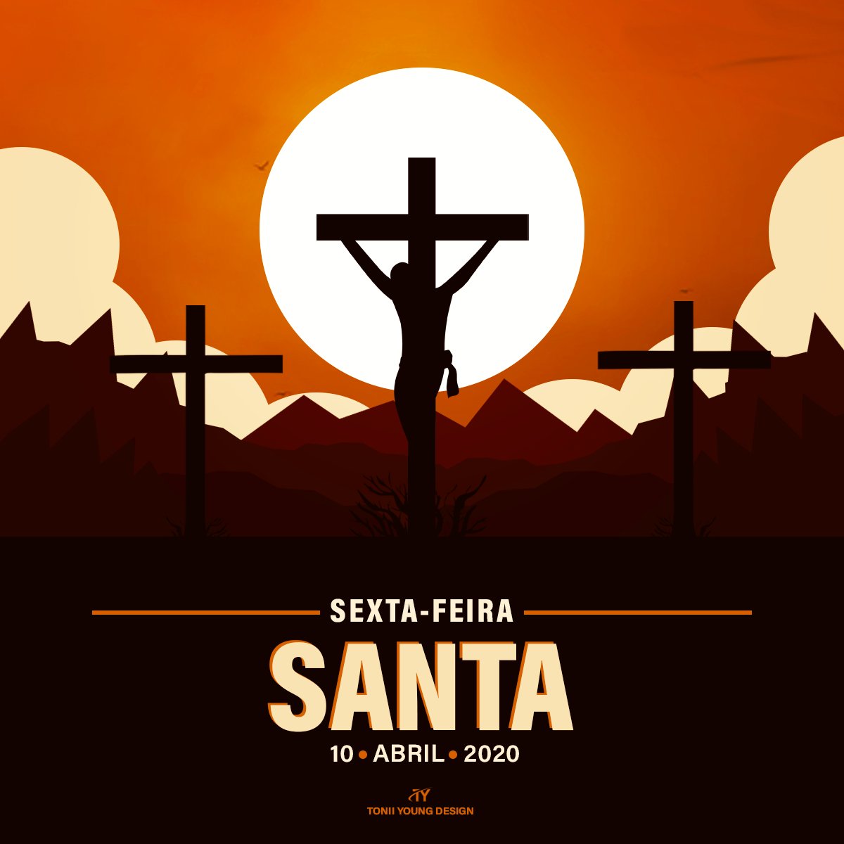 ToniiYoung's tweet photo. Sexta-feira Santa ou Sexta-Feira da Paixão é uma data religiosa cristã que relembra a crucificação de Jesus Cristo e sua morte no Calvário.l🔥❤😍🤍🌍

#Sextafeirasanta #Toniiyoungdesign #Toniiyoung #Photoshop #Designergrafico https://t.co/vAEURlP1Zt