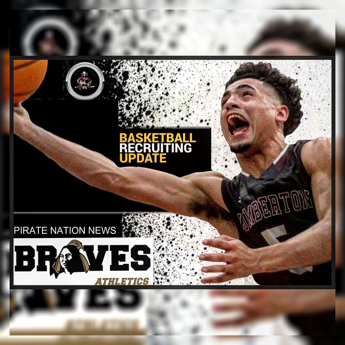 GoPiratesBB's tweet photo. Congratulations to Senior Jordan Mcneill on  a college offer from UNC Pembroke keem them coming Pirate Nation is proud of you .
@UNCP_Sports @UNCP_MBB @jashtonn7 @Bedwards02 @MaroonTyphoon_
#GoBraves #GiantSlayer #PirateForLife https://t.co/84lIhVd76C