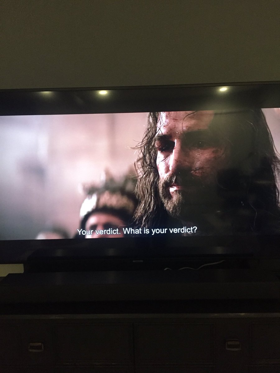 NAlyseWalker's tweet photo. I told@myself I wouldn’t watch “The Passion” again because it’s so brutal—but my sin was even uglier. And He took it all for me. Thank God for the final #Passover Lamb. https://t.co/DzvvF3q5Pp