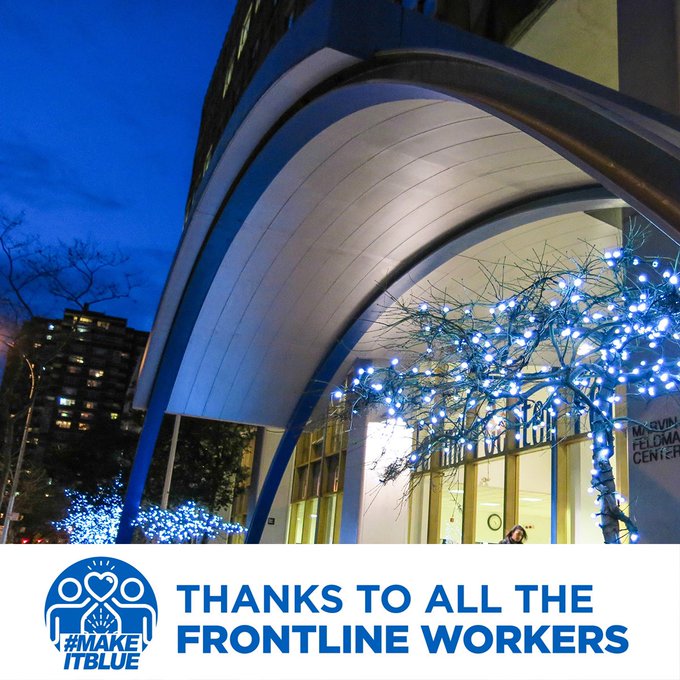 Tonight, we send our thanks to frontline and essential workers during this unprecedented period. We join<a href="/tag/lightitblue"class="tags"><span>#lightitblue</span></a>