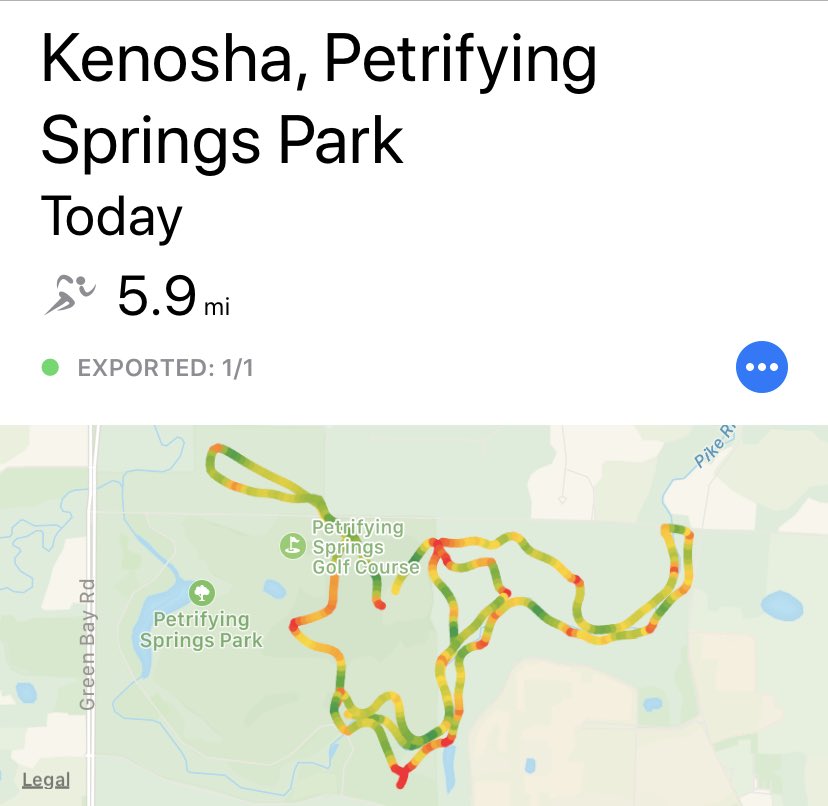 Another Solid Trail Run. #SISU ⁦<a href="/Coach_Hoff_67/">Coach Hoffman</a>⁩ ⁦<a href="/IThawksfootball/">HAWKS FOOTBALL 🏈🏈</a>⁩