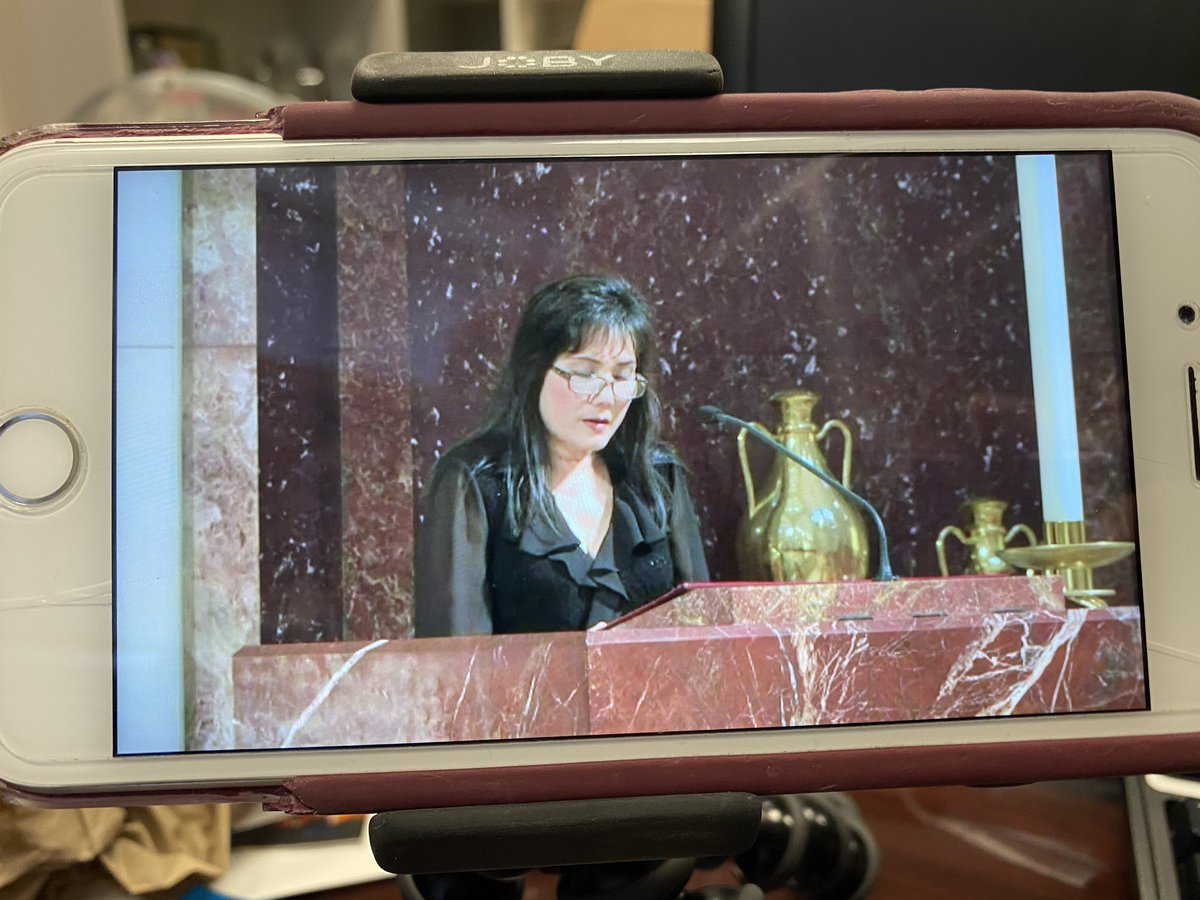 JeffSyptak's tweet image. First reading in Vietamnese. Very diverse touch. 

#HolyWeekAtHome #Catholic