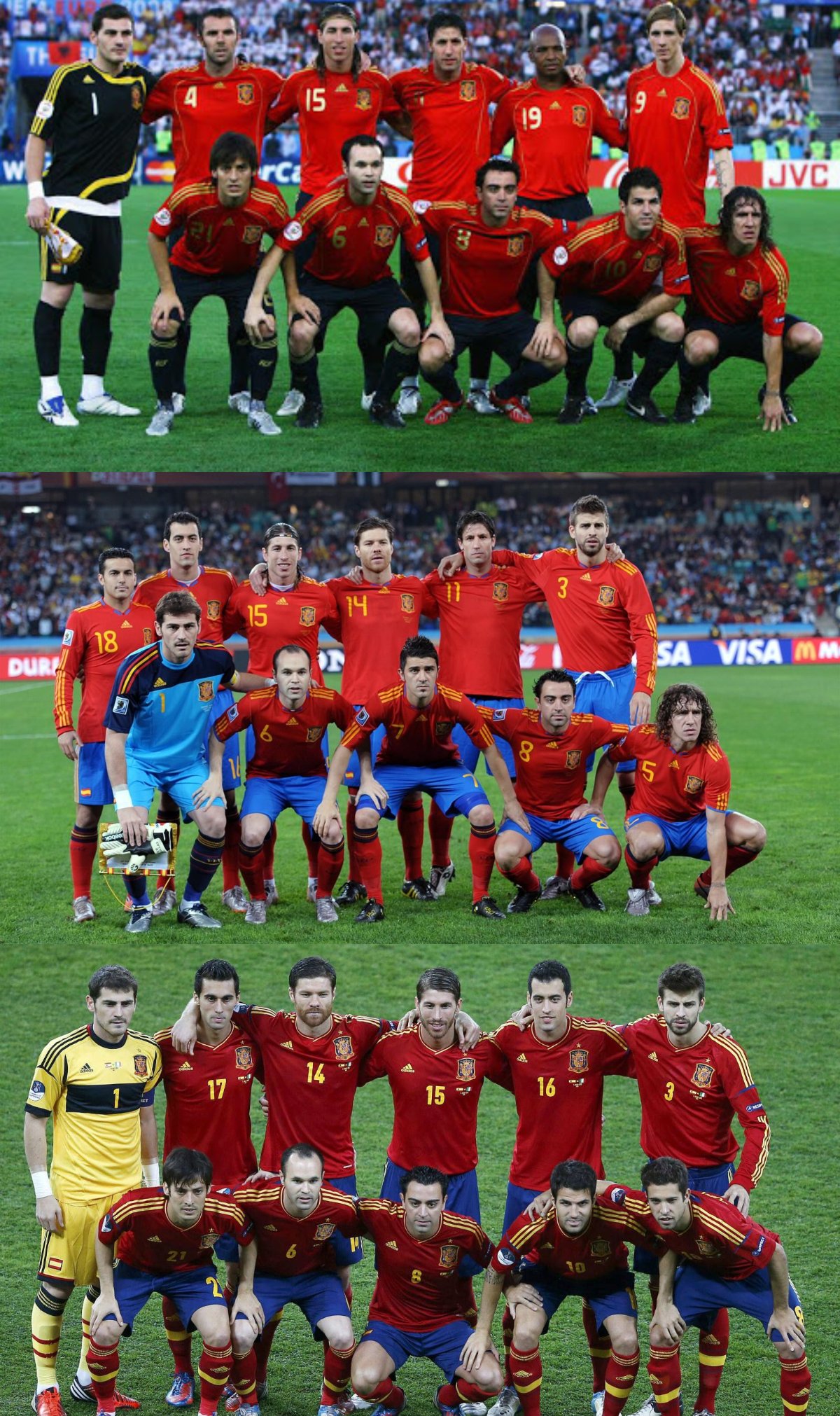 تويتر \ Fútbol ⚽ Moderno على تويتر: "→Eurocopa 2008: España CAMPEÓN. →Mundial 2010: España CAMPEÓN. →Eurocopa 2012: España CAMPEÓN. Una Selección que deslumbró al mundo del https://t.co/aIwgGirezk"