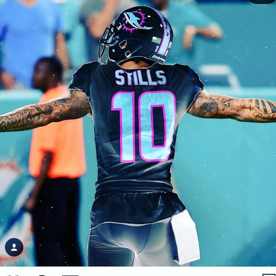Are you digging this alternative Miami Dolphins uniform concept?