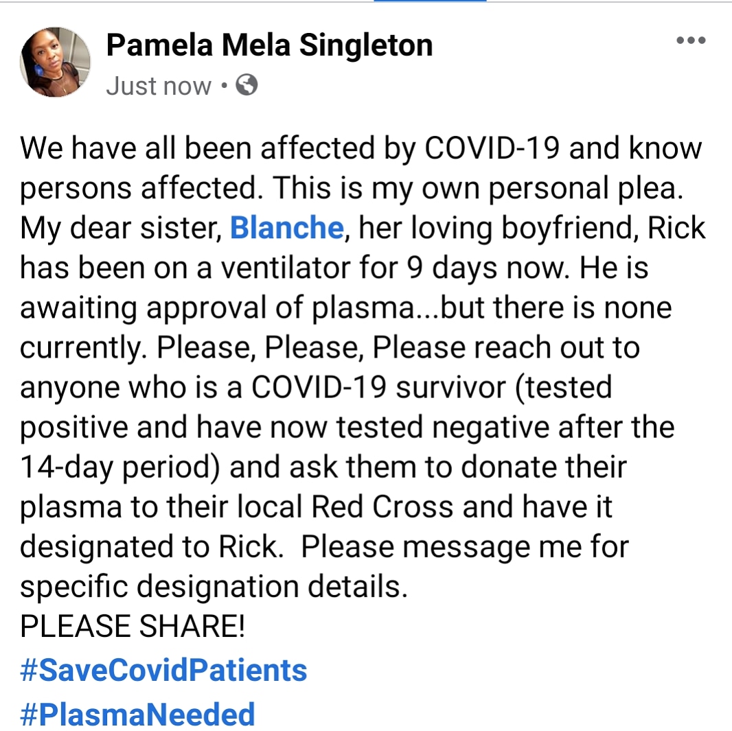 EtherealFlow's tweet image. #SaveCovidPatients
#PlasmaNeeded
#RedCross
#GiveBloodToday
#SaveALife
#DonateToday