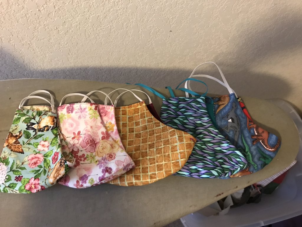 BenitaCampos14's tweet photo. #FalconVirtualPride ❤️Stu-Co and FCS .. I ❤️Hobbies... sewing masks for the family! @MrDeLaO14 @Santos_culinary @Stevens_FCS @MrsDfashion @CalandresMs @NISDSTEVENS #SayyestoFCS https://t.co/cQhbcloru7