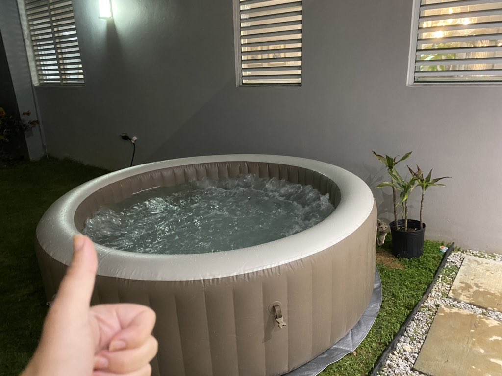 Llego el jacuzzi que pedimos de amazonnnn