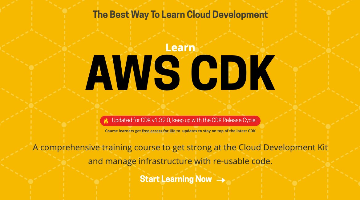 Jeff Magnusson On Twitter Getting Ready To Launch My Course On The Aws Cdk Cloud Development Kit If You Re Interested In Learning Join The Newsletter And I Ll Keep Sending Discounts Https T Co Yuy1artljo