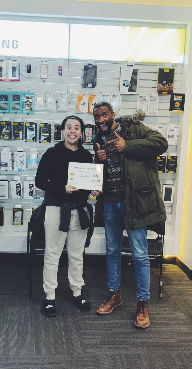 KimElzey's tweet photo. Let's welcome @ArianelleDiaz to Twitter! Amazing SRC who took #EmployeeOfTheMonth in February! 😁 #TheNewTMobile https://t.co/ax7yudGu4L