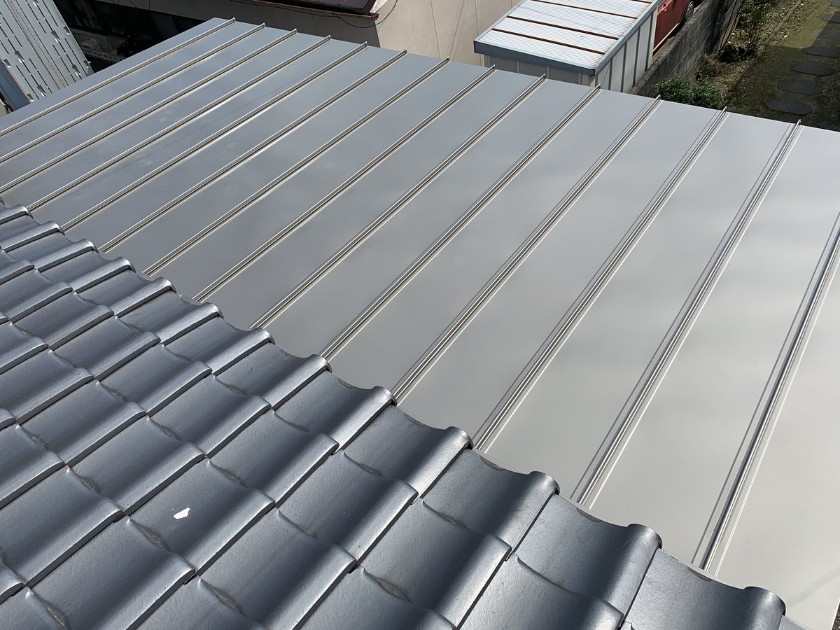 広島県で雨樋屋根外壁の雨漏り修理してます大下板金所大下 寛明 瓦棒屋根のは貼りかえませんか ホームページ T Co 3gaq7ztyez 広島県府中市 福山市 尾道市 三原市 世羅 福山市新市町 福山市駅家町 福山市神辺 雨漏り 雨樋 雨水 雨音