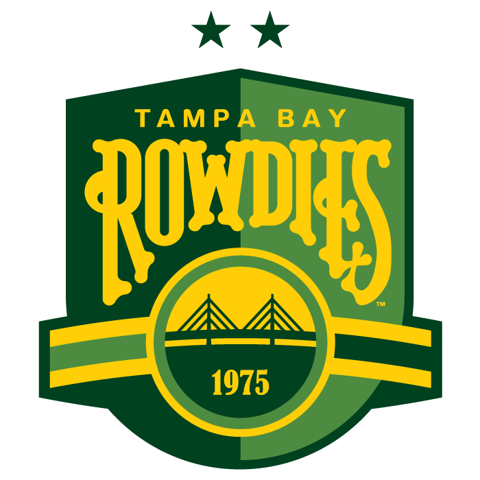  @TampaBayRowdies Took a stab at designing a crest to go with their wonderfully wacky wordmark. Also, this is what Rowdies jerseys are supposed to look like.