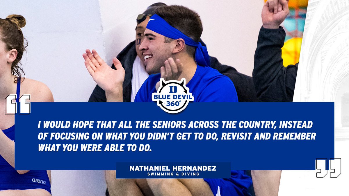 🎙#BlueDevil360 caught up with seniors Haley Gorecki and Nathaniel Hernandez this week and talked the new normal and looking at this time with a different perspective, remembering all they accomplished at Duke 💙

Listen now on iTunes, Google Play &amp; GoDuke.com 😈