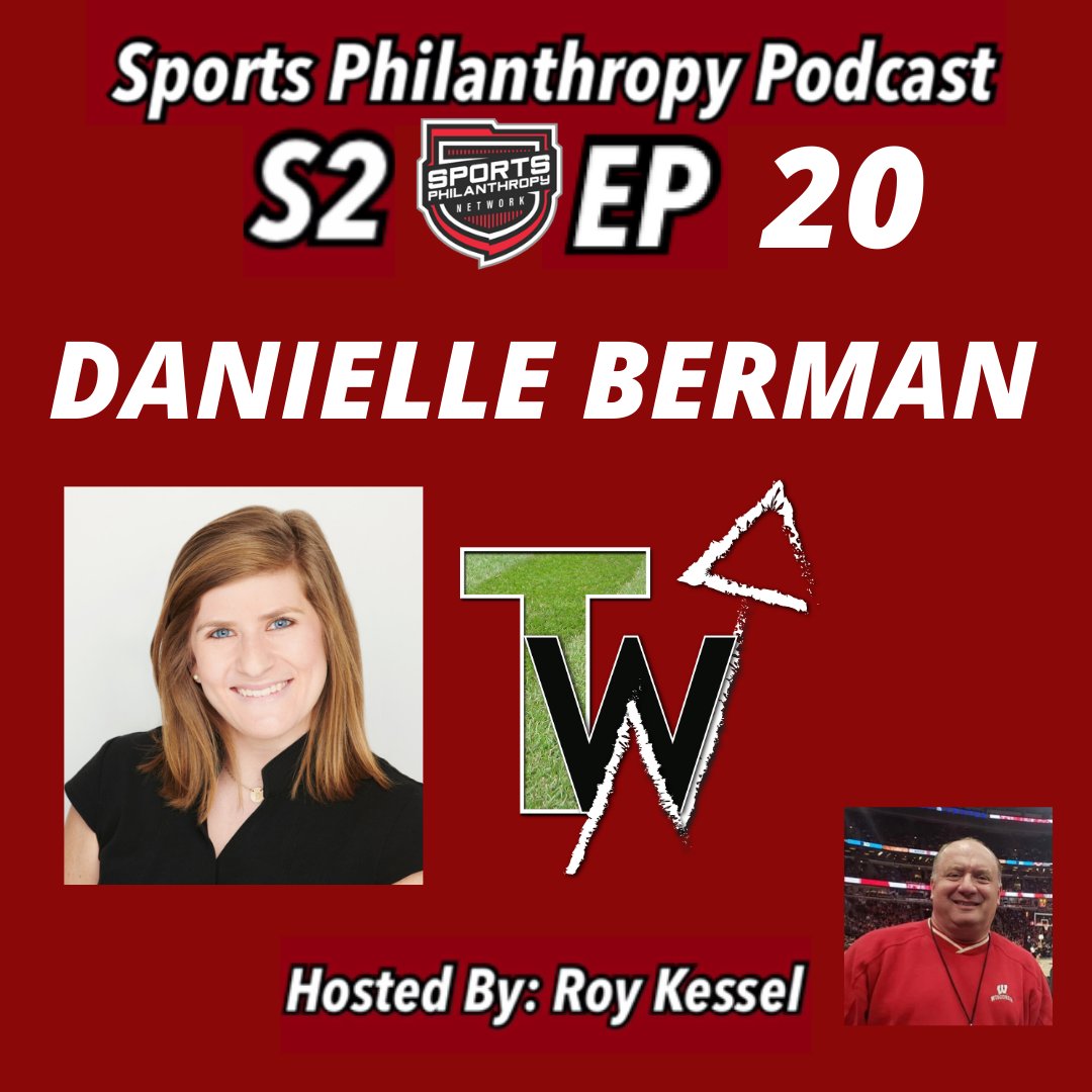 Join us for #SportsPhilanthropy #Podcast S2:EP20 as <a href="/danielleberman_/">Danielle Berman Ruiz</a> of <a href="/tacklewmatters/">Tackle What Matters</a> share her insight about how to effectively collaborate with #athletes to increase the visibility of your #nonprofit, improve #fundraising and make a greater #impact.

sportsphilanthropynetwork.com/podcast-s2ep20…