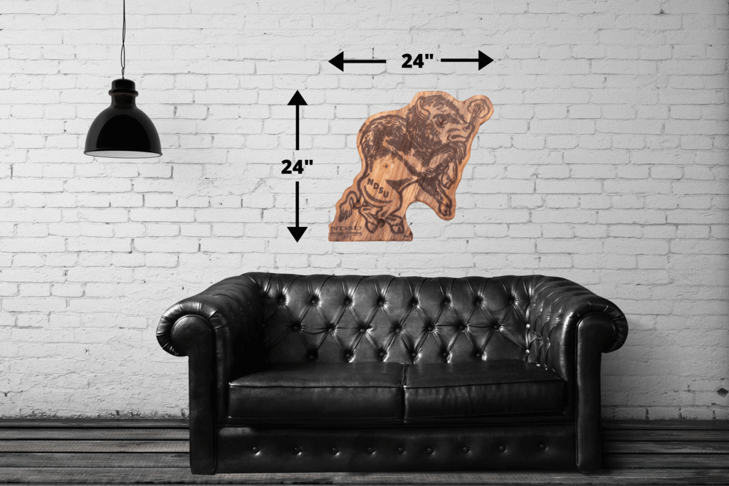 NDSUlicensing's tweet photo. We have an exciting #FreeStuffFriday this week! We’ve teamed up with @oneherdndsu to giveaway a Heritage Snorty reclaimed timber art piece, sold exclusively at One Herd!

More info is available here: https://t.co/5WuPORvCAe

1️⃣ Retweet, 2️⃣ Like, &amp; 3️⃣ Follow for a chance to win! https://t.co/reyjCmy3X5