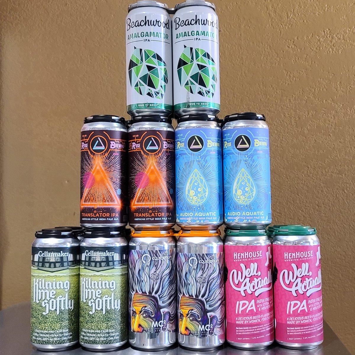 thelocal_beer's tweet photo. More cans available to go!
#beachwoodbrewing #rusebrewing #cellarmaker #cellarmakerbrewing #equilibriumbrewery #henhousebrewing #pinkboots #craftbeer #craftbeerme #beer #ilovebeer #craftbeerlife #drinklocal #beerstagram #instabeer #FlyBoyTaproom #lakeoswegoor #lakeoswego https://t.co/iGqXF4Telh