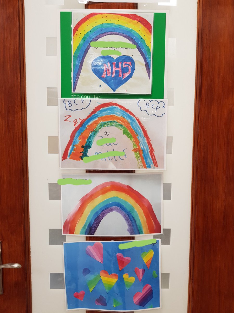 PharmReadieee's tweet photo. This really brightened up my week. We asked the local #children to decorate our #pharmacy with their #rainbows and these are some of my favourites ❤ https://t.co/3JbVYIBZyu