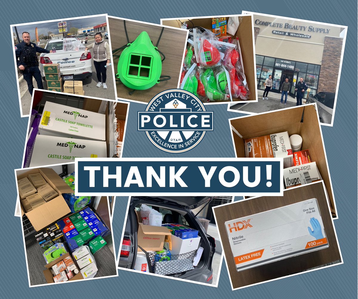 From local businesses to our community members and even friends and family, you’ve all stepped up for us in a big way! We can’t thank you enough!  #COVIDー19 #InThisTogether