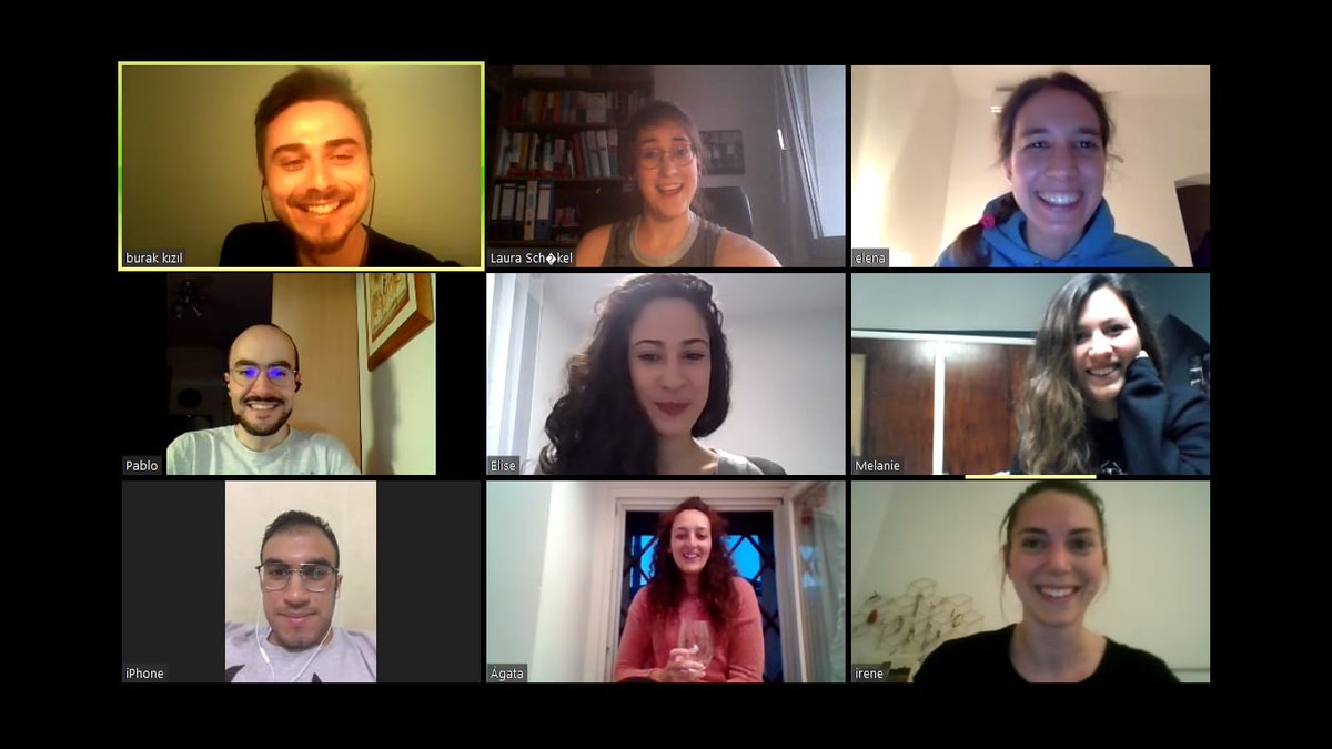 integrata's tweet photo. If we can't meet up in person, we meet up virtually 😊 
#msca #lockdown #COVID #Horizon2020 #Zoom https://t.co/Xb0Mke0r6v