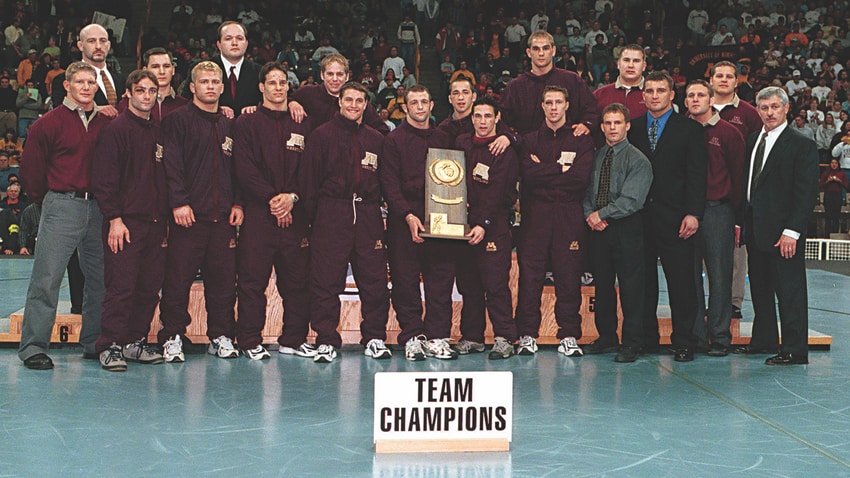 Did you know that J Robinson (<a href="/JROBCamps/">jrobcamps</a>) was an assistant coach for Iowa's 1983 NCAA championship team and head coach for Minnesota's 2001 NCAA championship team?
