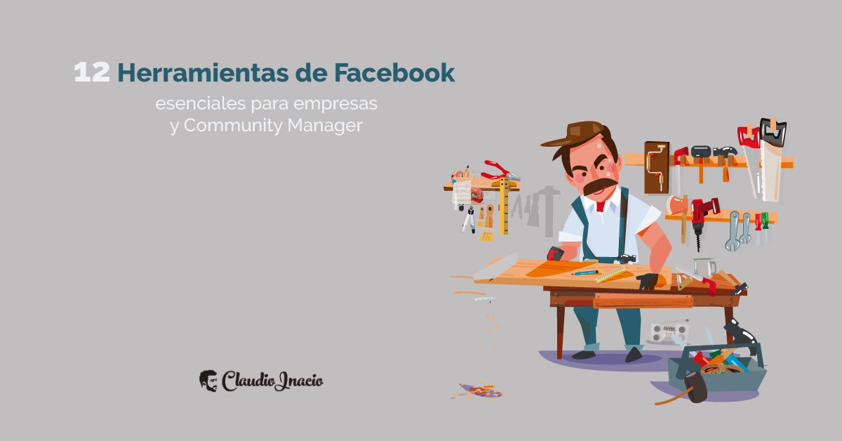 LuisGCA's tweet photo. Principales Herramientas de Facebook para Empresas y que todo el Community Manager debería controlar: Existen miles de herramientas para Facebook, pero ¿sabes cuáles son las principales herramientas de Facebook para empresas y que todo el Community… https://t.co/HvxhM7DKkR https://t.co/iSIHprljSC