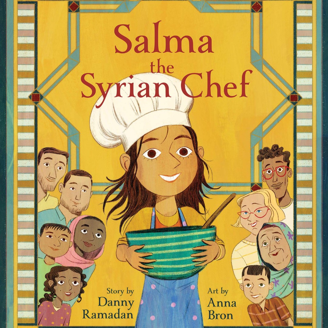 sljournal's tweet photo. ๐ Starred Review๐ In @DannySeesIt & #AnnaBron's SALMA THE SYRIAN CHEF, Salma decides to help cheer her mother by making foul shami, a Syrian meal her family shared in their lost home. https://t.co/SFoYuP6Xwl https://t.co/FJgUaeLAnR