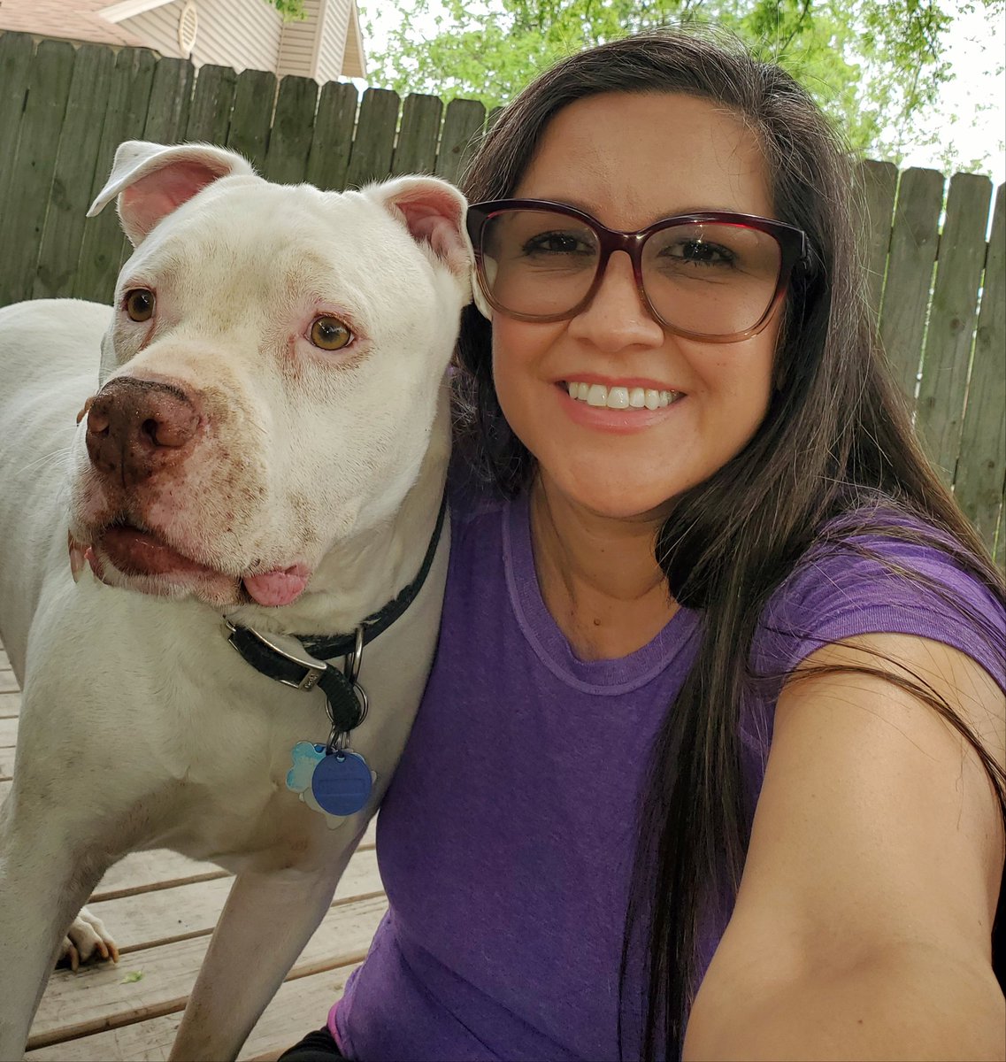 LimonZabrina's tweet photo. Working from home has its perks! π I get to take breaks with my best buddy! #ghost #furbaby #cuddlebuddy #bodyguard #pitbull #lovehimtopieces #gettingfreshair #missmysalesteam @LauraRa_satx @TheOtherJesusM @abelibar01 @ninjelicalu @lena_edwards @JessePerez210 @DannyCortez1010 https://t.co/29yvwsaPrP