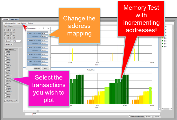 FuturePlusSys's tweet photo. New Feature!  Free Upgrade!  The DDR Detective can now create a TimeLine of acquired traffic complete with your own physical address mapping.  Check out our 'silent' video https://t.co/VOhImAQUa3 https://t.co/oTRaeeLoHg
