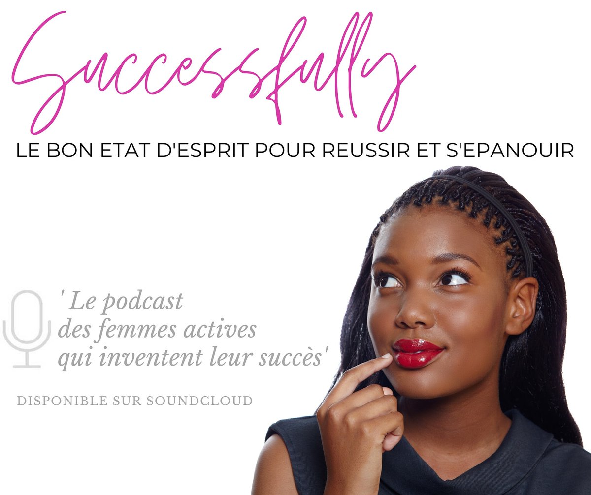 #PODCAST

Successfully, c'est le podcast qui vous donne le bon état d'esprit pour créer l'epanouissement professionnel et personnel qui vous correspond.

C'est une conversation autour du succès au feminin.

🎧A vos écouteurs...le 1er épisode est pour demain !