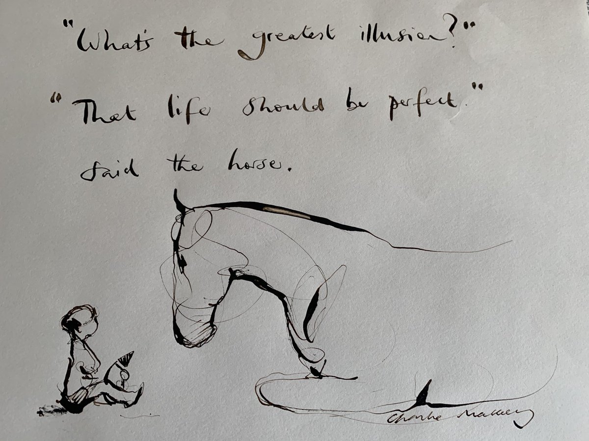 JKCorden's tweet photo. The wise words and illustrations of ⁦@charliemackesy⁩ are wonderful to turn to during all of this... x https://t.co/IoZPfhuuSW