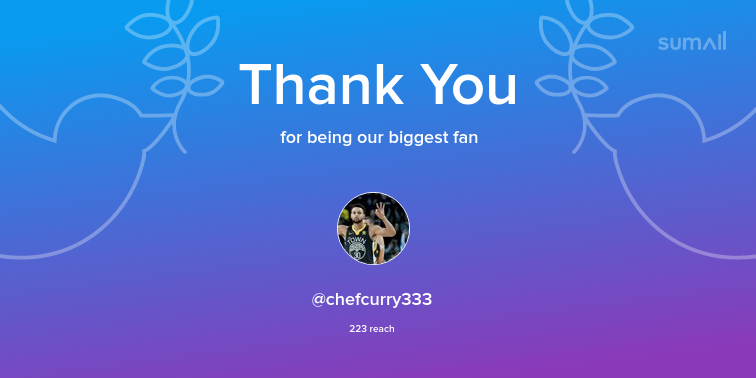 vskyefindom's tweet photo. Our biggest fans this week: chefcurry333. Thank you! via https://t.co/VG7rLmWvXC https://t.co/BUkn76fUGO