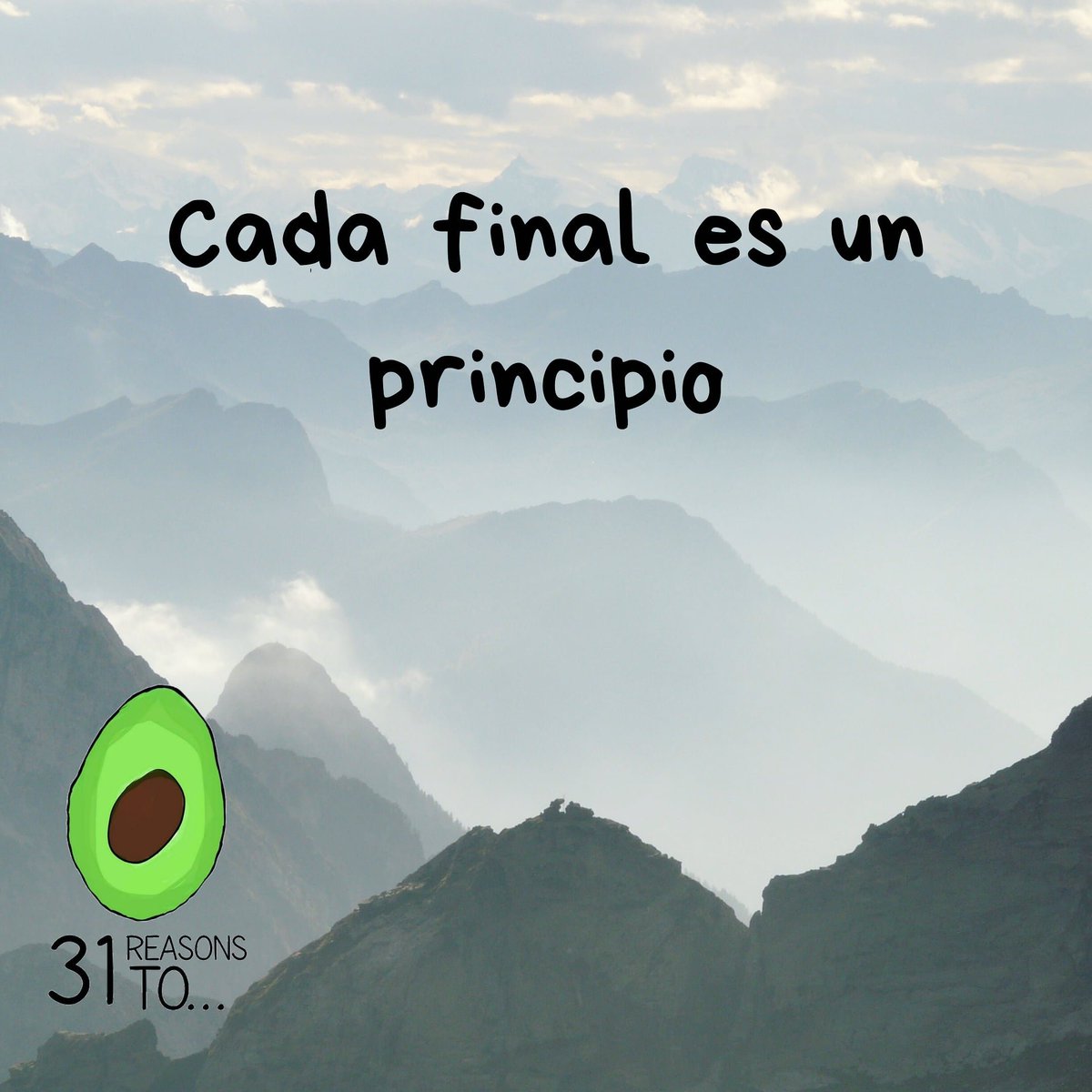 31ReasonsTo's tweet photo. Cada principio puede ser mejor.

#ReasonsTo #FelizJueves #Oportunidad #StayStrong  #MiCasaEsTuCasa https://t.co/7V8b6jotwB