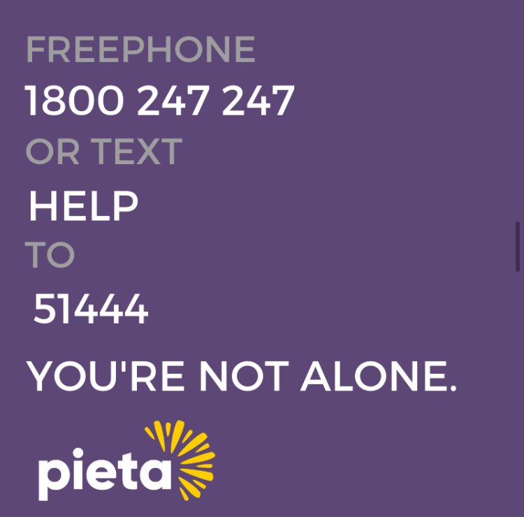 ISSU_President's tweet photo. We are very aware that the recent speculation around the State Exams is having a huge impact on people’s wellbeing and mental health.
I will be making this well known at the meeting tomorrow. PLEASE reach out to the services available if you feel like you need help! @SpunOut https://t.co/1J6ONoIlSt