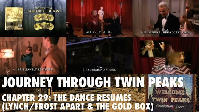 Update: finished 6P by publishing the first new chapter of Journey Through Twin Peaks in 5 years.  https://www.lostinthemovies.com/2020/04/journey-through-twin-peaks-is-back.html