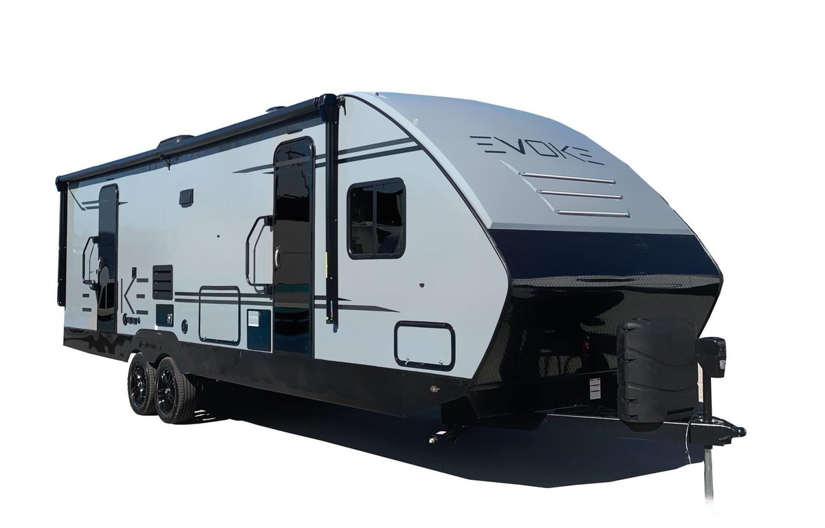 Travellitervs's tweet photo. The Evoke has taken the RV Industry by storm. Sleek design, features you deserve, unmatched quality and consumer demanded floorplans. The 2020 models come in the A, B, C &amp; L. https://t.co/jvDH9djdrh