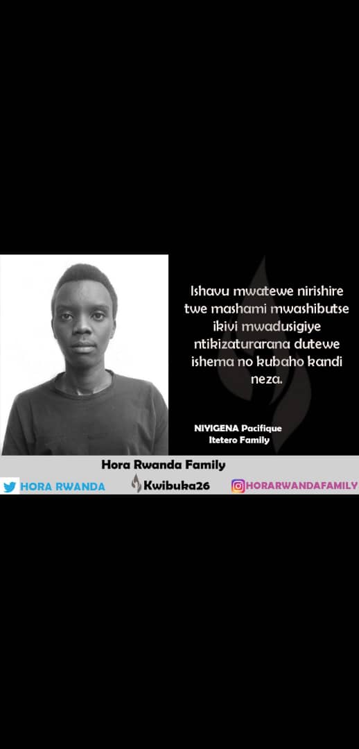 Iteterofamily's tweet photo. Remember-Unite-Renew
#Kwibuka26 #Hrf #HoraRwanda
@HORARWANDA https://t.co/zviHPQQrNZ