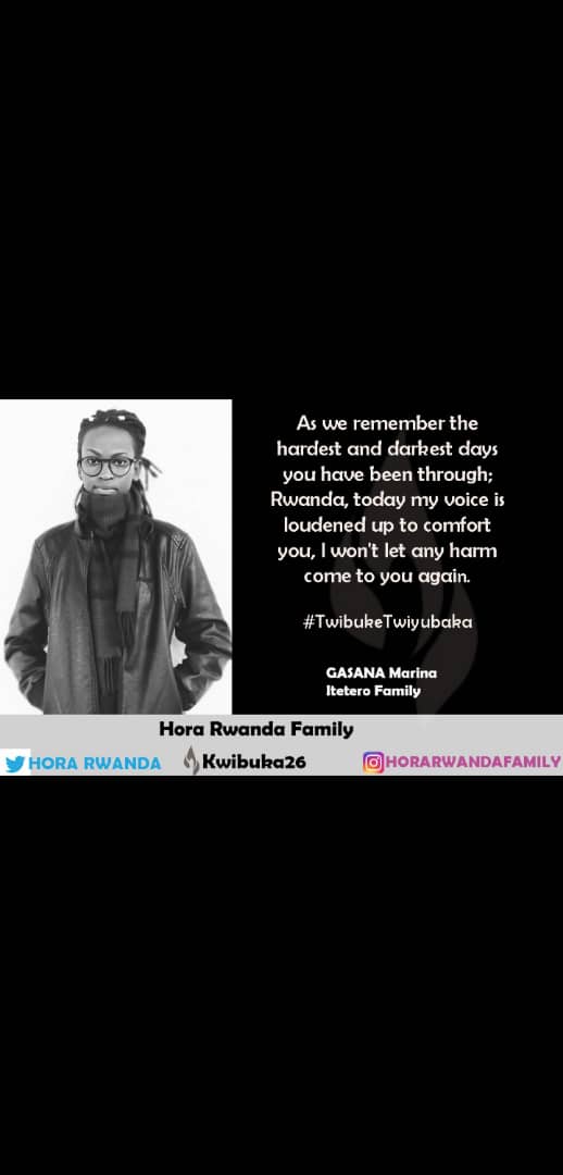 Iteterofamily's tweet photo. Remember-Unite-Renew
#Kwibuka26 #Hrf #HoraRwanda
@HORARWANDA https://t.co/uqLHF5IvIU