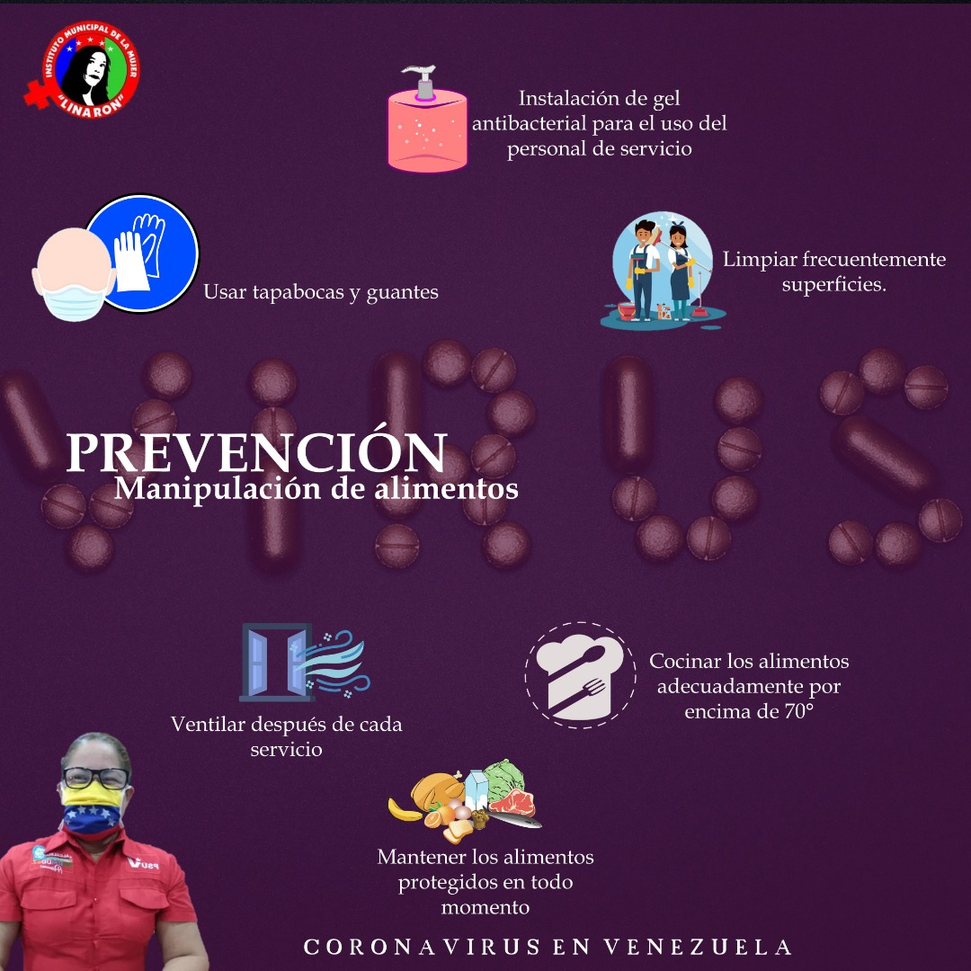 AlcaldesaV's tweet photo. La Alcaldesa del Municipio Bermúdez profesora Nircia Villegas a través del Instituto Municipal de la Mujer Lina Ron,Insta al pueblo Carupanero a  continuar cumpliendo con Responsabilidad y Solidaridad  la  Cuarentena Social y Total ,solo así juntos podremos combatir está pandemia https://t.co/WJ65OIiD5P