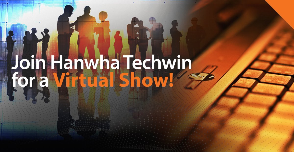 HanwhaVision's tweet image. There's still time to join us on 4/13 at 10 AM or 1 PM ET for our virtual show. Learn about the latest #Wisenet cameras and solutions including #PTRZ, #multisensor cameras, high-resolution Q series #fisheye cameras and more. bit.ly/34saqzd #Hanwha #videosurveillance