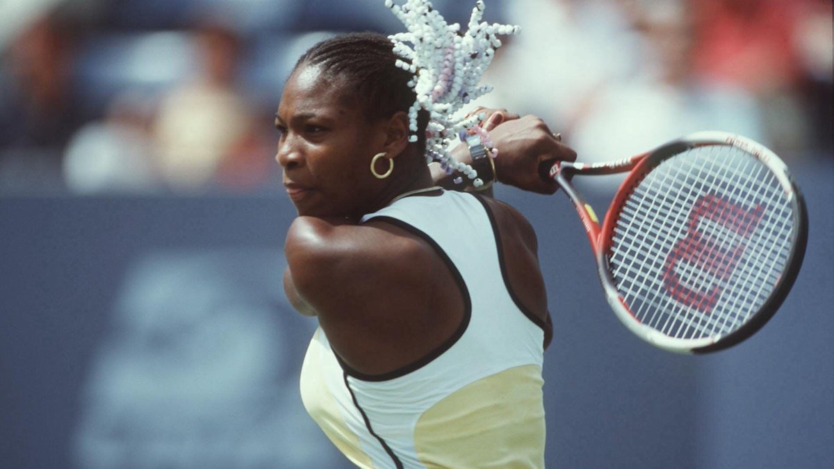 Grand Slam  #11999 US OpenDef. Martina Hingis 6-3, 7-6(4)Racket: Hammer 6.4 Stretch OS 110