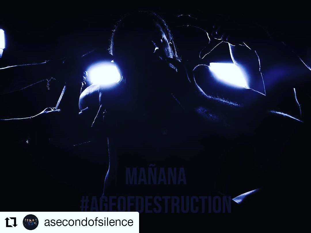 metalilalo's tweet photo. Mañana... @secondofsilence  #AgeOfDestruction #ASecondOfSilence #ASoSNeverDies #PuroPinchiMexicanPower #MexicanThrashCore #Mexicore #Mexa #metal #MetalCore #ThrashCore #CDMX #Shadows #Drummer #NewSingle #NewShit #MetalBand #BSAO https://t.co/45q3GQ8FAv