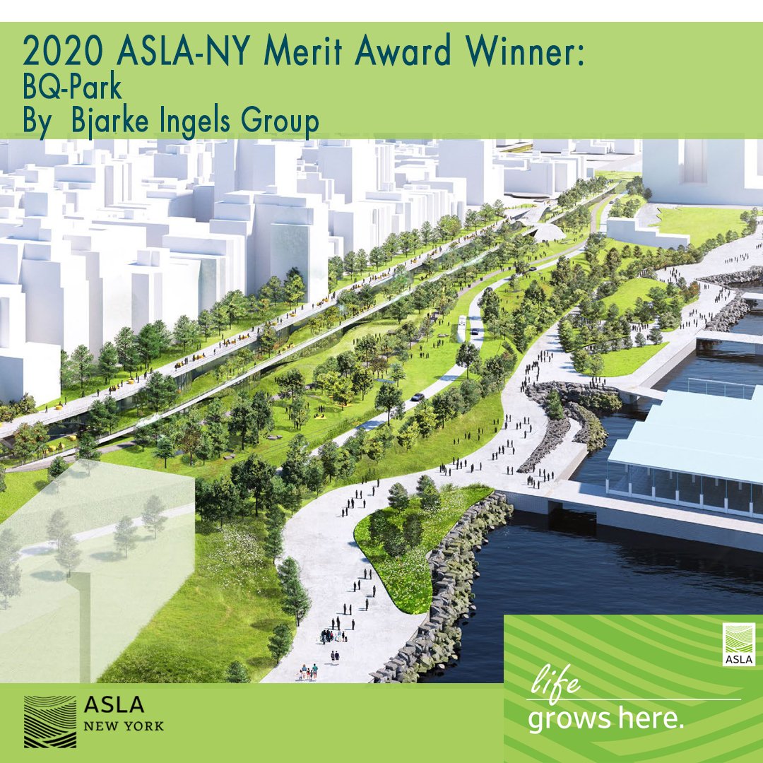 ASLA_NY's tweet photo. 2020 ASLA-NY Merit Award Winner
BQ-Park
Designed By Bjarke Ingels Group
Location: Brooklyn, NY
Learn more: https://t.co/OK6V6iugAJ

#WLAM2020 #LifeGrowsHere #nyc #landarch #aslanyc #awards #parks @NationalASLA @BIGstertweets https://t.co/U2egOM3OAQ