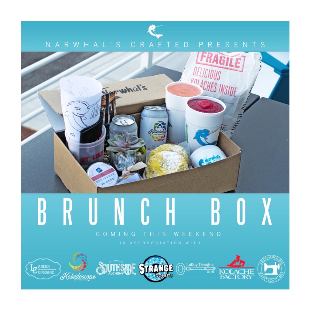 Larder & Cupboard (@larder_cupboard) on Twitter photo It’s time to get your #brunch game on! Say hello to the best #BrunchBox in #STL! Repping 8 amazing local biz for the ultimate stay at home box by <a href="/narwhalscrafted/">Narwhal's Crafted</a>.
Set your alarm... online preorders open at 8pm tonight thru noon tomorrow! Pick up 10-2 Sat & Sun
#314together It’s time to get your #brunch game on! Say hello to the best #BrunchBox in #STL! Repping 8 amazing local biz for the ultimate stay at home box by <a href="/narwhalscrafted/">Narwhal's Crafted</a>.
Set your alarm... online preorders open at 8pm tonight thru noon tomorrow! Pick up 10-2 Sat & Sun
#314together
