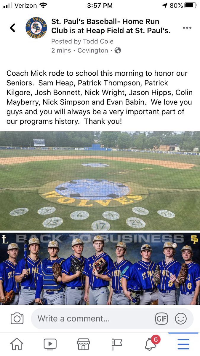 St. Paul's Baseball tweet media